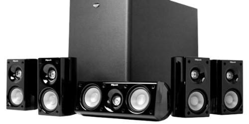 Klipsch HD 500 Compact 5.1 Home Theater System (Set of Six, Black) Klipsch HD 500 Compact 5.1 Home Theater System (Set of Six, Black)