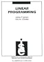 Linear Programming