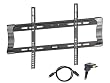 Pyle Universal Flat Wall Mount & Cable Package for Home/Office/Schools/Public -- PSW322SF Universal Flat Pane Tv Wall Mount Flush for 26" to 42" Screens + PHDMRT6 6Ft. Horizontal Swivel High Definition HDMI Cable With Heavy-Duty Fiber Shielding.
