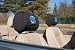 North Carolina Tar Heels - UNC Headrest Covers Set Of 2 - NCAA
