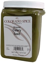 Colorado Spice Celery Seed, Ground, 20-Ounce Jars (Pack of 2)