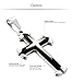 Jstyle Stainless Steel Mens Cross Necklace Pendant for Boys Byzantine Chain Black 5mm 22 Inch
