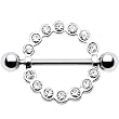 Crystalline Gem RADIANT RINGLET Nipple Shield