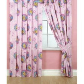 Fifi & the Flowertots Curtains Buttercups 66 x 54" Drop