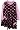Fall Winter Rare Editions Girls Brown/Pink Polka Dot Jumper Dress-4