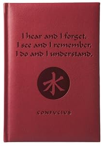 Quoted "Confucius" Journal, Fully Embossed