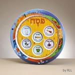 Melamine Seder Plate