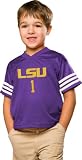 LSU Tigers Youth Purple Football Jersey