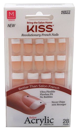 Kiss Salon Acrylic French Kit Sugar Rush Medium