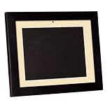 Polaroid XSU-01030B  10 Wood Digital Picture Frame - Black/Cream