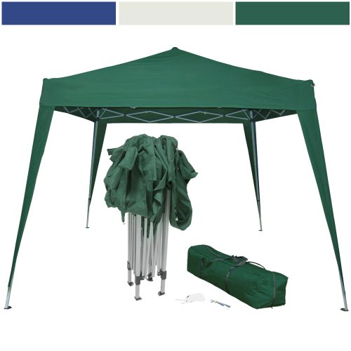 Miadomodo - Pavillon tonnelle de jardin pliant - GRTPV03/2 - Vert - 3 x 3 m - DIVERSES COULEURS AU CHOIX
