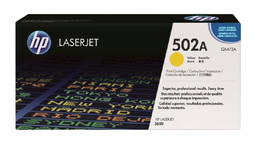 HP Laserjet Yellow Cartridge in Retail Packaging (Q6472A) On Sale