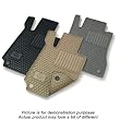 Mercedes Benz C-Class All Weather Rubber Floor Mat Sets, Black