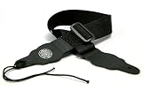 Black 'Nylon Series' Nylon Guitar Strap for Electric/Acoustic/Bass Guitar