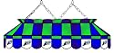 Imperial Tampa Bay Devil Rays Licensed 40-Inch Rectangular Stained Glass Billiard Table Light