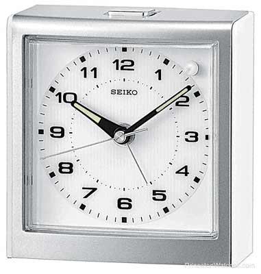 Seiko's Bedside Alarm Clock #QHE040WLH