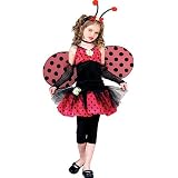 Lady Bug Costume Girl - Child 4-6