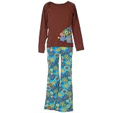 CR Kids Cute Girls Trendy Boutique Flower Print Clothes Outfit 7-16