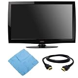 Vizio 37 Inch Razor 1080P Full HD 60HZ LED LCD HDTV Model M370NV Plus Accessory Bundle