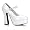 DOLLY-50 (Sexy-50) 5" Mary Jane Pump, White Patent-Size 7