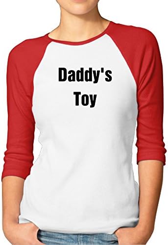Women's Daddy's Toy 3/4 Sleeve Raglan Tee