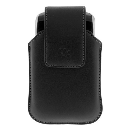 Original OEM Carrying Lambskin Leather Pouch Case with Clip HDW-19819-001 for RIM Blackberry 9530 9500 Storm Smartphone