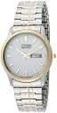 Citizen Men's Eco-Drive Flexible Band Two-Tone Watch #BM8454-93A