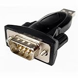 IMAGE OF Cables Unlimited USB-2920 USB 2.0 to Serial DB9 Adapter (2.5 feet, Black)