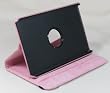 Pink 360 Rotate Holster Folio Leather Stand Case for Amazon Kindle Fire