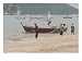 Readying a Fishing Net, Hua Hin, Thailand Photographic Poster Print by Gavriel Jecan, 24x18