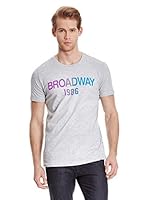 Broadway NYC Camiseta Washington (Gris Claro)