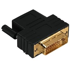 Hama Kompaktadapter DVI-D-Stecker - HDMI-Kupplung, Schwarz