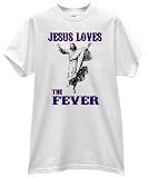 JESUS CHRIST LOVES HEARTS THE FEVER BASKETBALL PRIDE FAN WHITE T SHIRT jersey