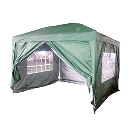 Quictent 10'x10' Ez Set Pop up Wedding Canopy Tent Gazebo Green