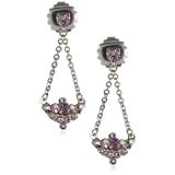 Sorrelli Violet Eyes Purple Crystal Delicate D