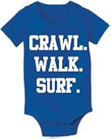 Crawl Walk Surf Infant Baby One Piece
