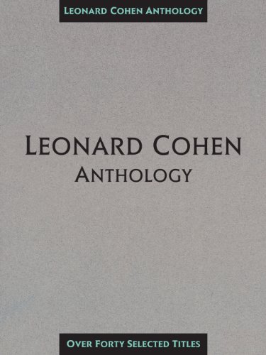 Leonard Cohen Anthology Songbook