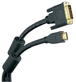 Gold Plated Premium High Resolution 10FT/3m 24K GOLD HDMI TO DVI M/M With Ferrite CABLE FOR HDTV PLASMA DVD