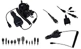Legacy Portable Universal Mobile Mains & Car Charger for Nokia, Samsung, Sony Ericsson, Blackberry, Siemens, LG, Palm, 3, Sagem, Sonim and JCB Phones, I-mate, Land Rover, MDA, Palm, Toshiba, Vodafone Skypephone,
