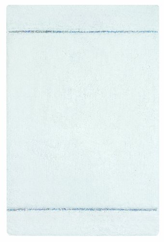 Imperial Spirella Badteppich Bijoux 100% Baumwolle, 55 x 65 cm, wei&szlig;/silber