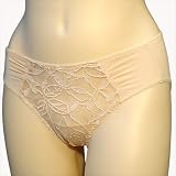 Venus 3 Pack $45 Buff Sheer Lace Bikini Panty #2351 sz S