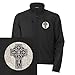 Artsmith, Inc. Men's Embroidered Jacket Celtic Cross - Black, XL
