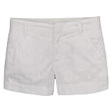Girls' Xhilaration Eyelet Shorts - White