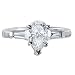 1.71 CT E/F VVS/VS2 CERTIFIED PEAR DIAMOND RING
