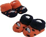 Denver Broncos Newborn Polka Dot Bootie 2-Pack