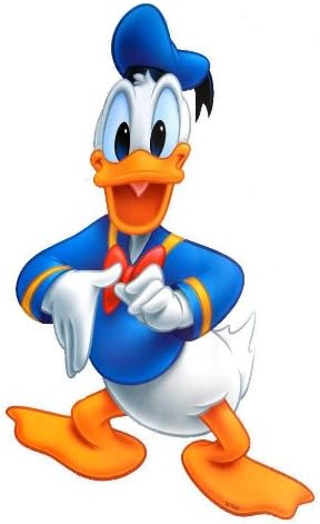 Donald Duck Wall Sticker, Cartoon Sticker