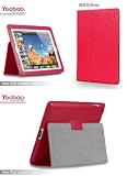 Yoobao Executive Leather Case for The New iPad 3rd Gen / iPad 3 / iPad 2 Rose Pink - Support iPad 3/ iPad 2 Auto Wake/Sleep Function Perfectly