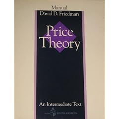 Price Theory: An Intermediate Text, Instructor's Manual