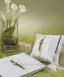 Bridal Beauty Calla Lily Toasting Set