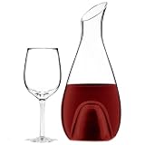 Lara 5 Piece Wine Beverage Set with Thumb Decanter Carafe